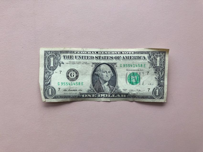 Cashback - 1 U.S. dollar banknote