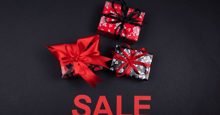 Deals - Gifts on Black Surface
